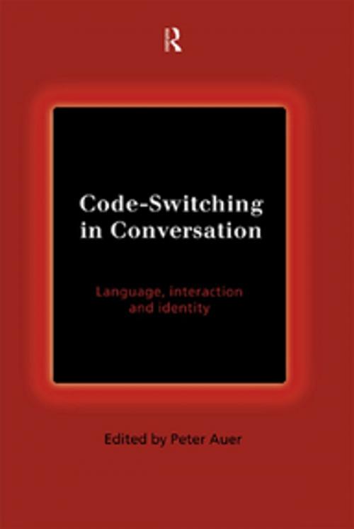 Cover of the book Code-Switching in Conversation by , Taylor and Francis