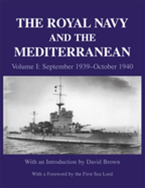 Cover of the book The Royal Navy and the Mediterranean by David Brown, Taylor and Francis