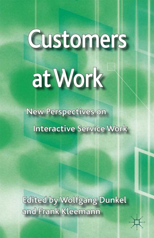 Cover of the book Customers at Work by , Palgrave Macmillan UK