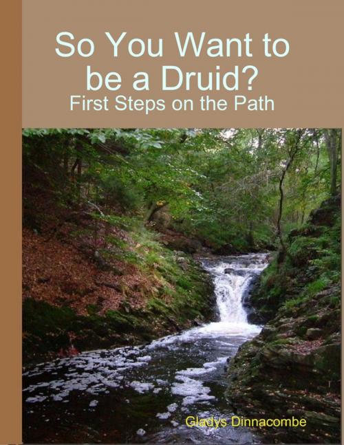Cover of the book So You Want to Be a Druid? - First Steps on the Path by Gladys Dinnacombe, Lulu.com