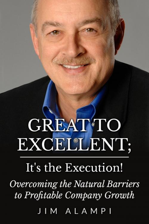 Cover of the book Great to Excellent; It's the Execution! Overcoming the Natural Barriers to Profitable Company Growth by Jim Alampi, Jim Alampi