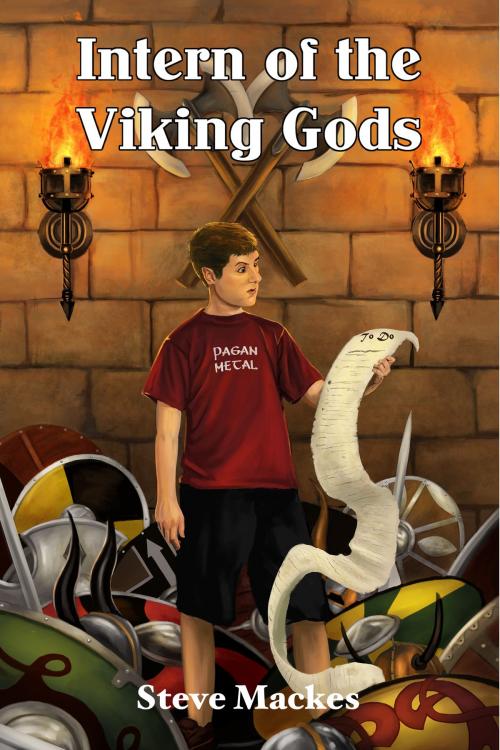 Cover of the book Intern of the Viking Gods by Steve Mackes, Steve Mackes