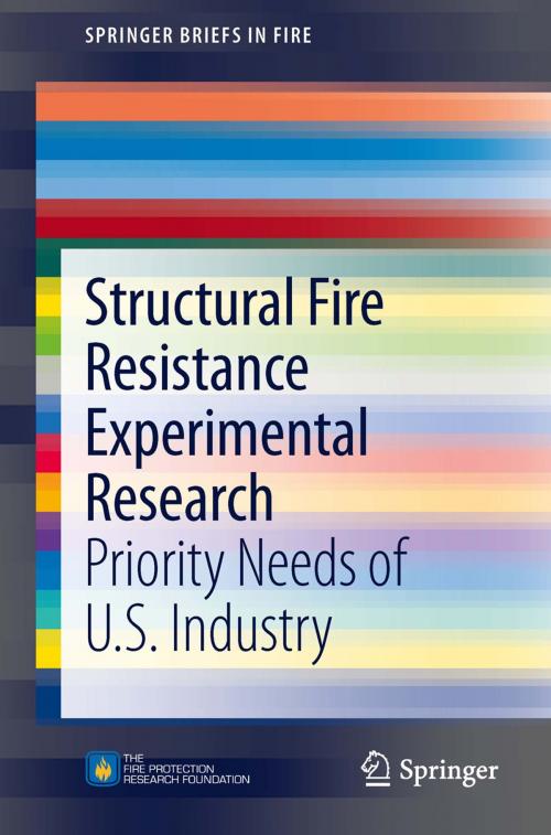 Cover of the book Structural Fire Resistance Experimental Research by Kathleen H Almand, Springer New York