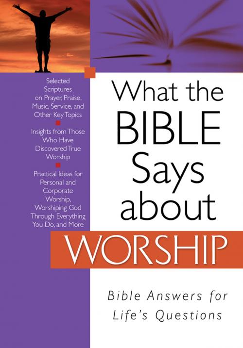 Cover of the book What the Bible Says about Worship by Christopher D. Hudson, Barbour Publishing, Inc.