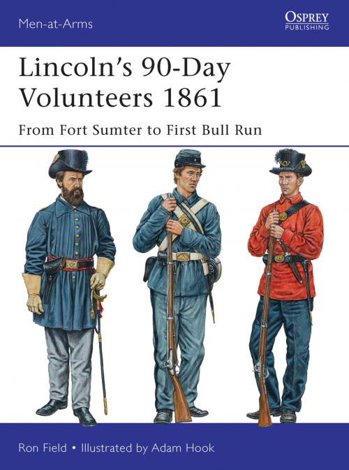 Cover of the book Lincoln’s 90-Day Volunteers 1861 by Ron Field, Bloomsbury Publishing