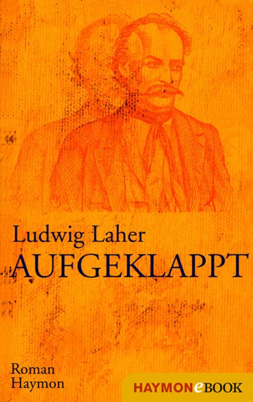 Cover of the book Aufgeklappt by Ludwig Laher, Haymon Verlag