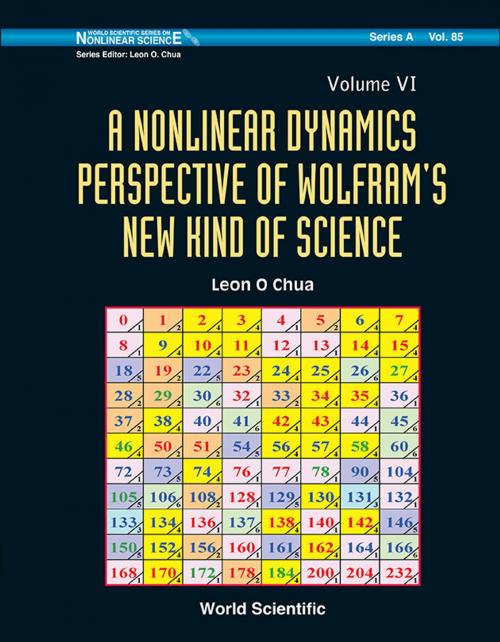 Cover of the book A Nonlinear Dynamics Perspective of Wolfram's New Kind of Science by Leon O Chua, World Scientific Publishing Company