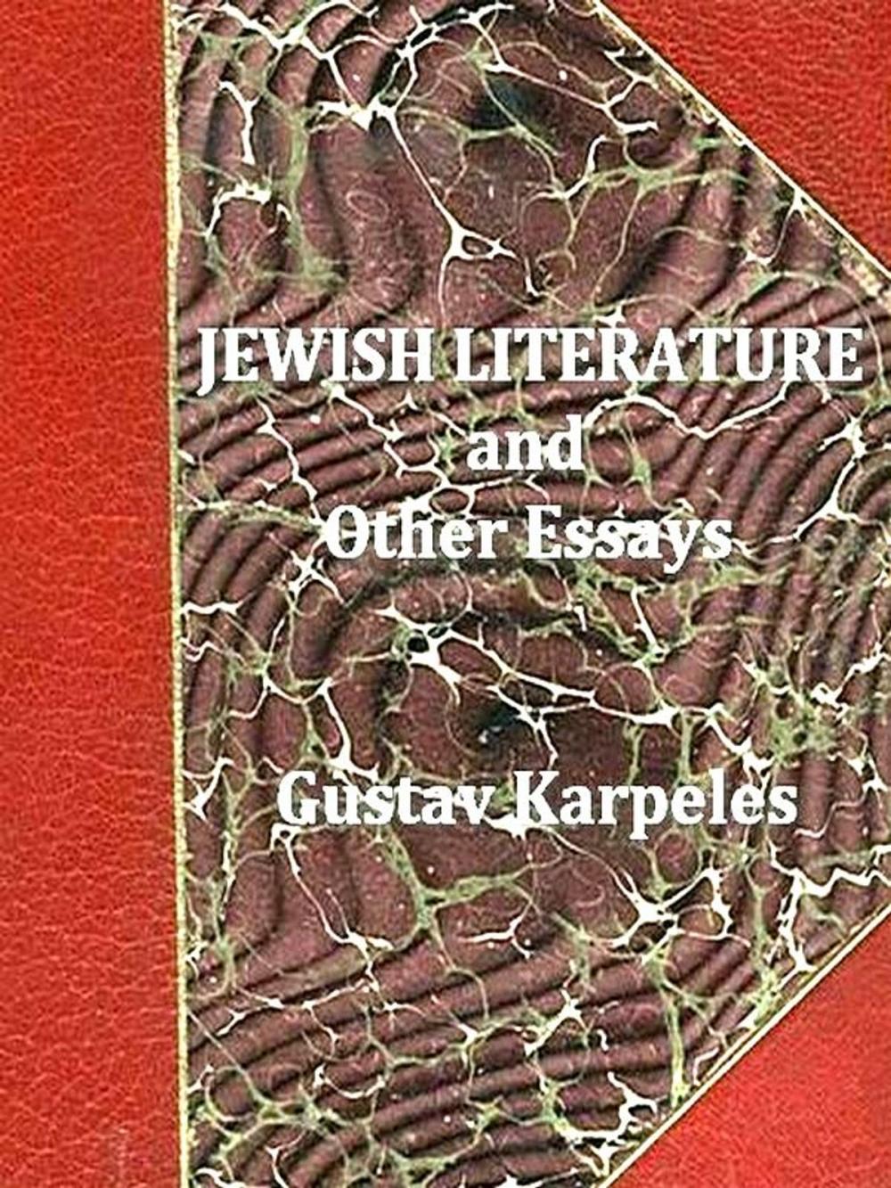 Big bigCover of Jewish Literature and Other Essays