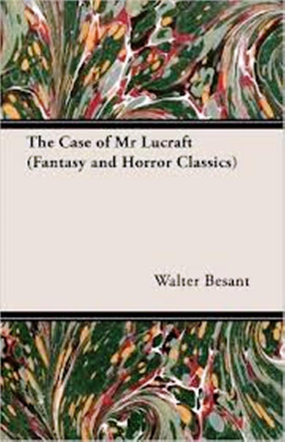 Big bigCover of The Case of Mr Lucraft