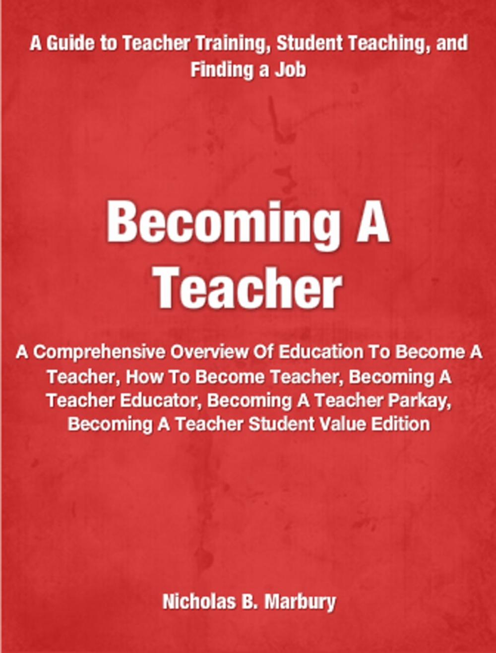 Big bigCover of Becoming A Teacher