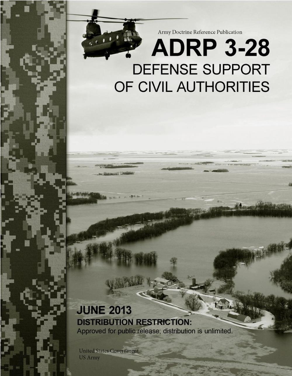 Big bigCover of Army Doctrine Reference Publication ADRP 3-28 Defense Support of Civil Authorities June 2013