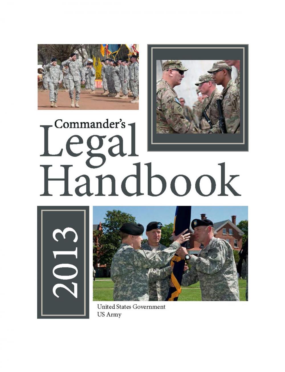 Big bigCover of Commander’s Legal Handbook 2013