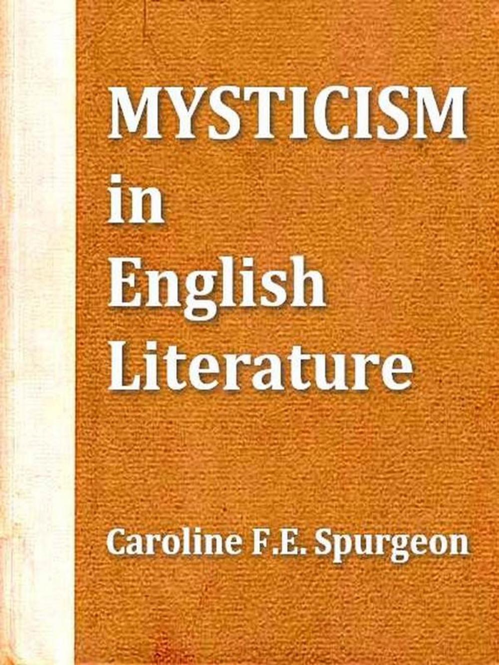 Big bigCover of Mysticism in English Literature