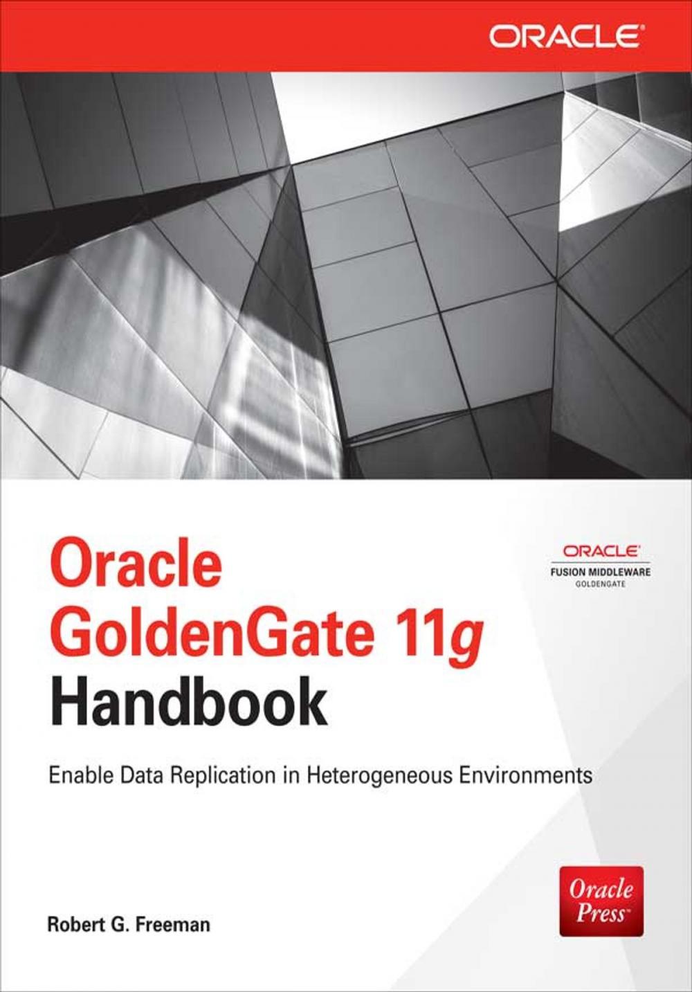 Big bigCover of Oracle GoldenGate 11g Handbook