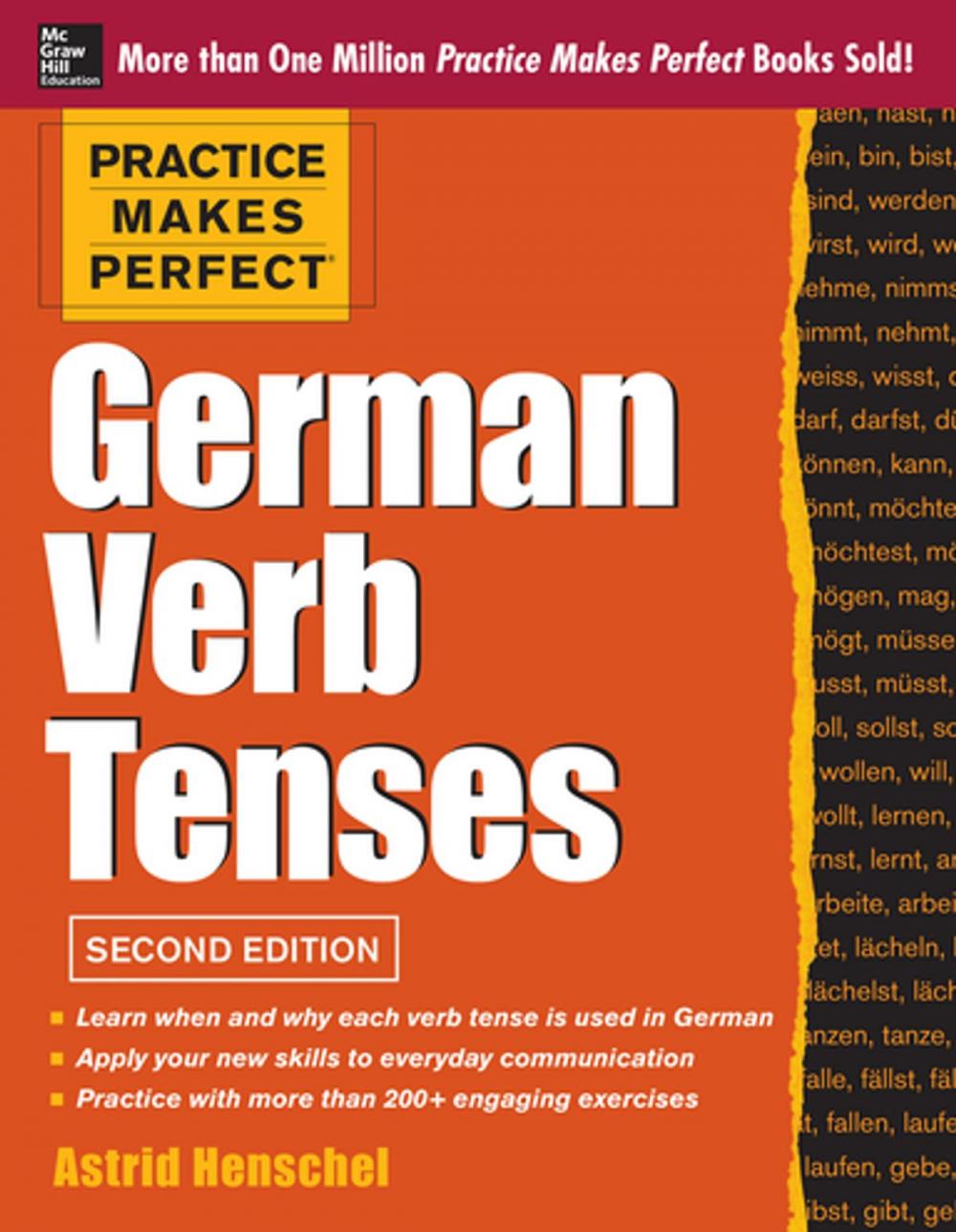 Big bigCover of Practice Makes Perfect German Verb Tenses 2/E