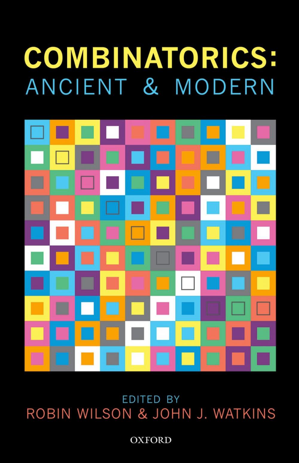 Big bigCover of Combinatorics: Ancient & Modern