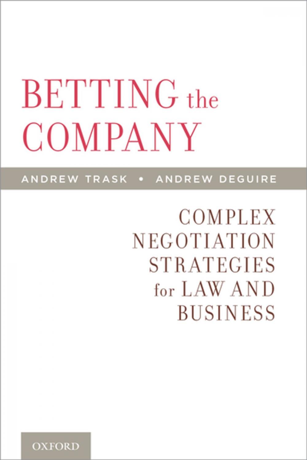 Big bigCover of Betting the Company