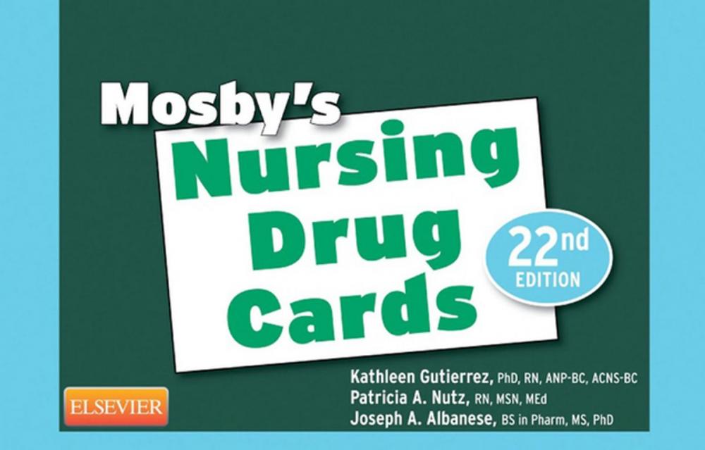 Big bigCover of Mosby's Nursing Drug Cards