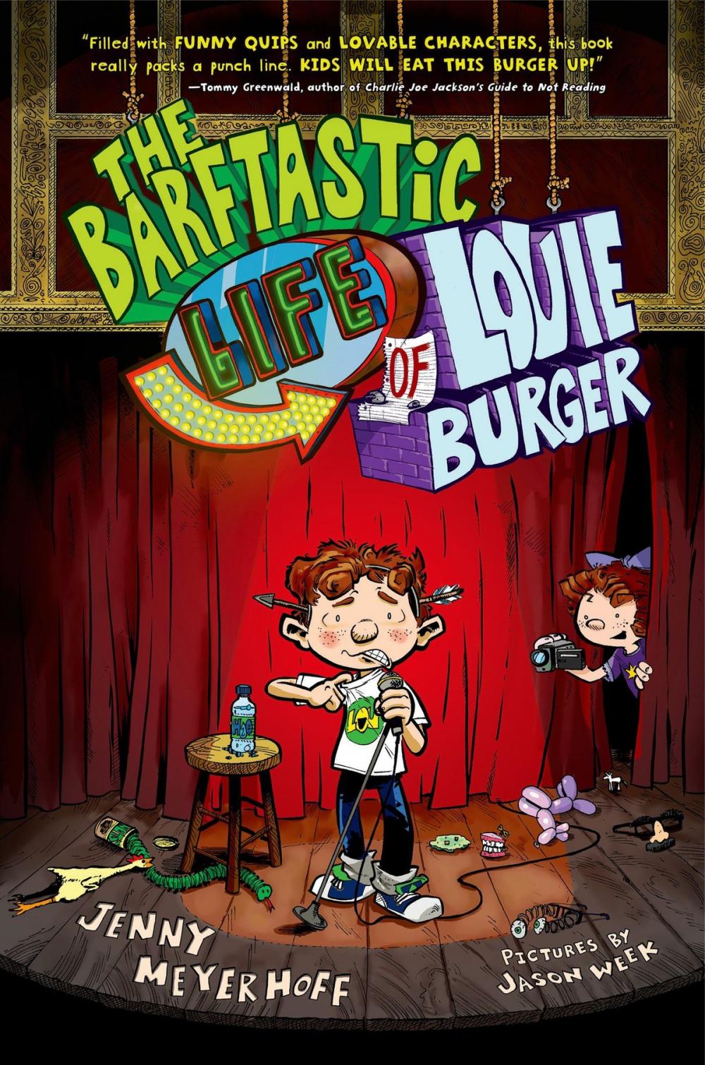 Big bigCover of The Barftastic Life of Louie Burger