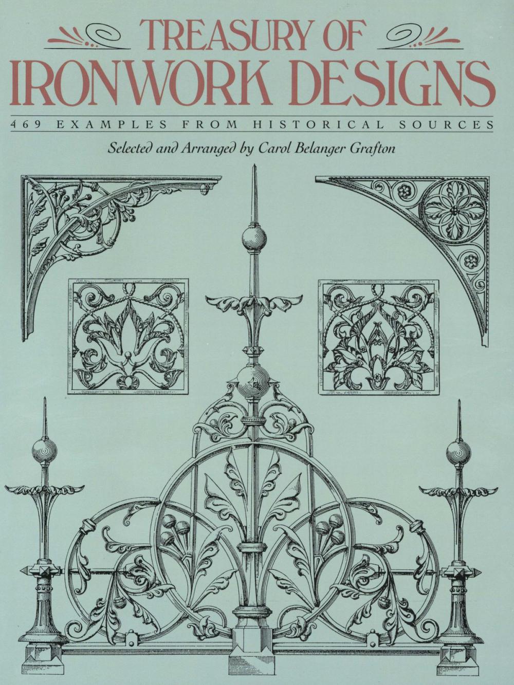 Big bigCover of Treasury of Ironwork Designs