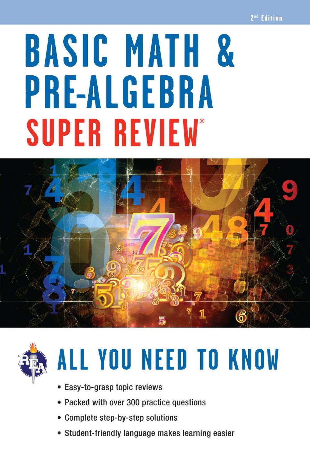 Big bigCover of Basic Math & Pre-Algebra Super Review