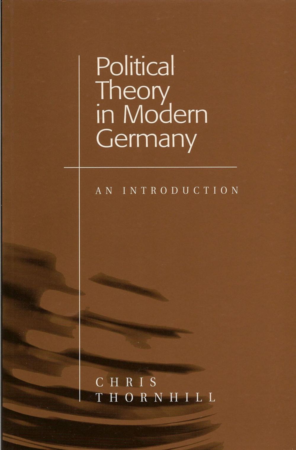 Big bigCover of Political Theory in Modern Germany