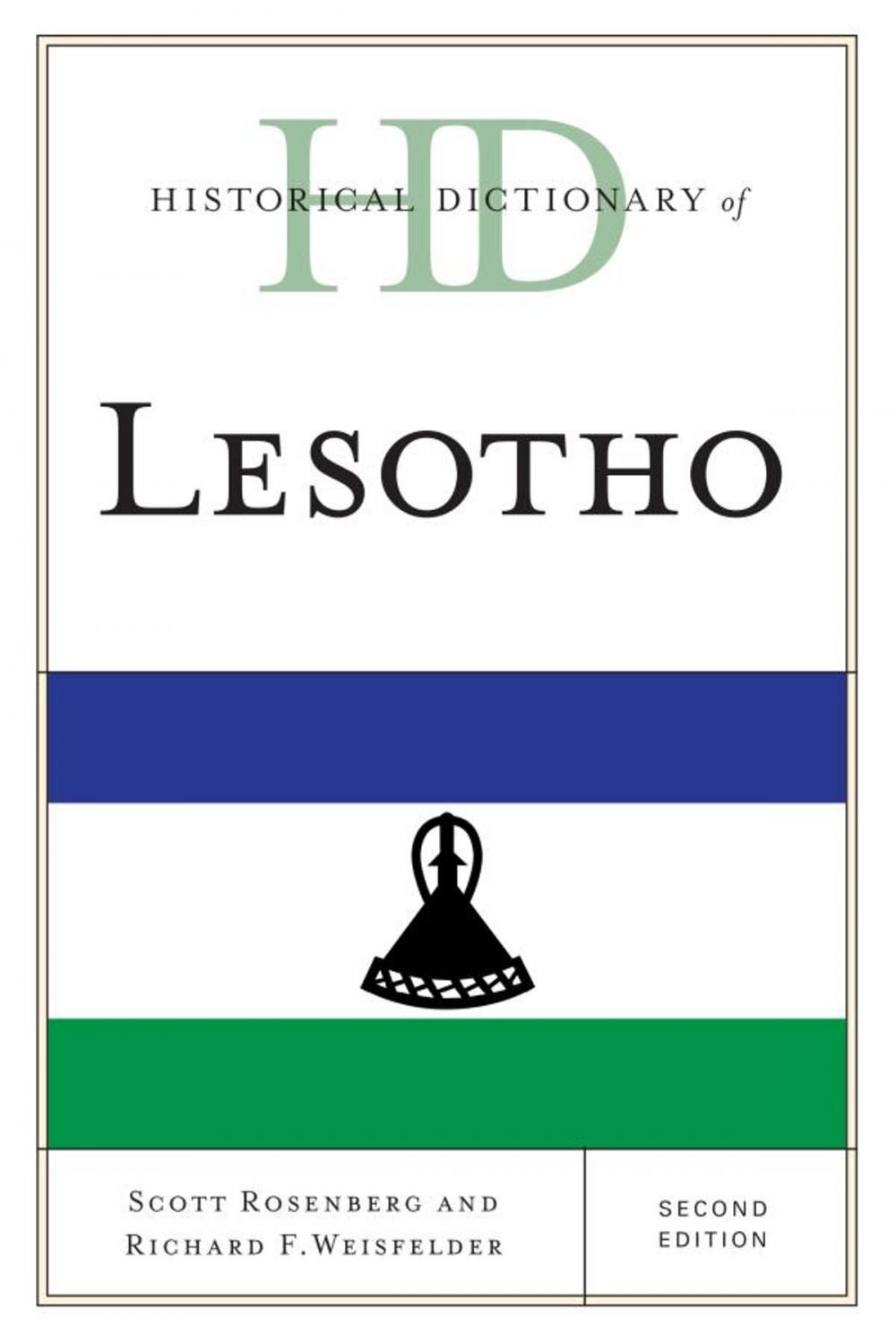 Big bigCover of Historical Dictionary of Lesotho