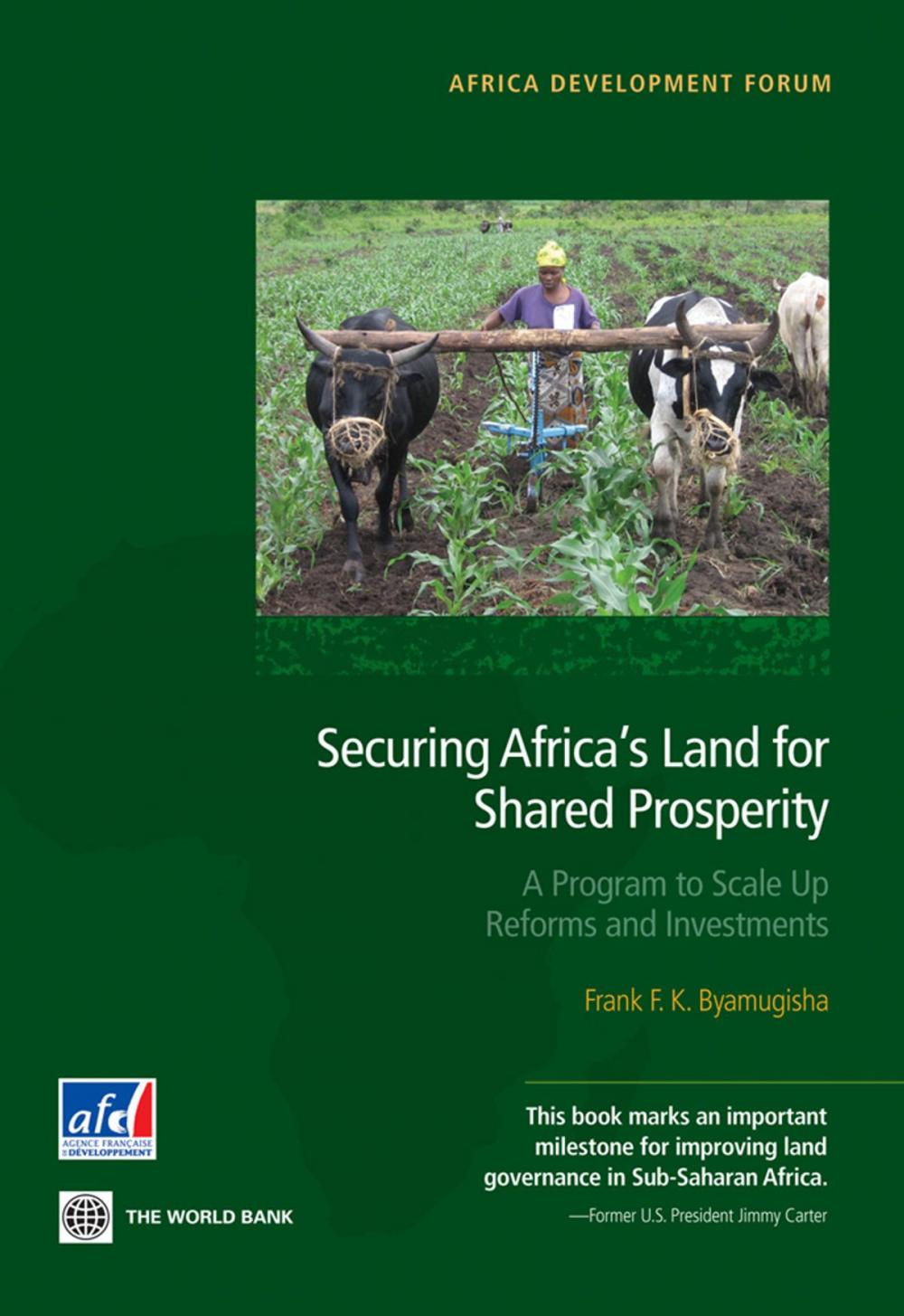 Big bigCover of Securing Africa's Land for Shared Prosperity