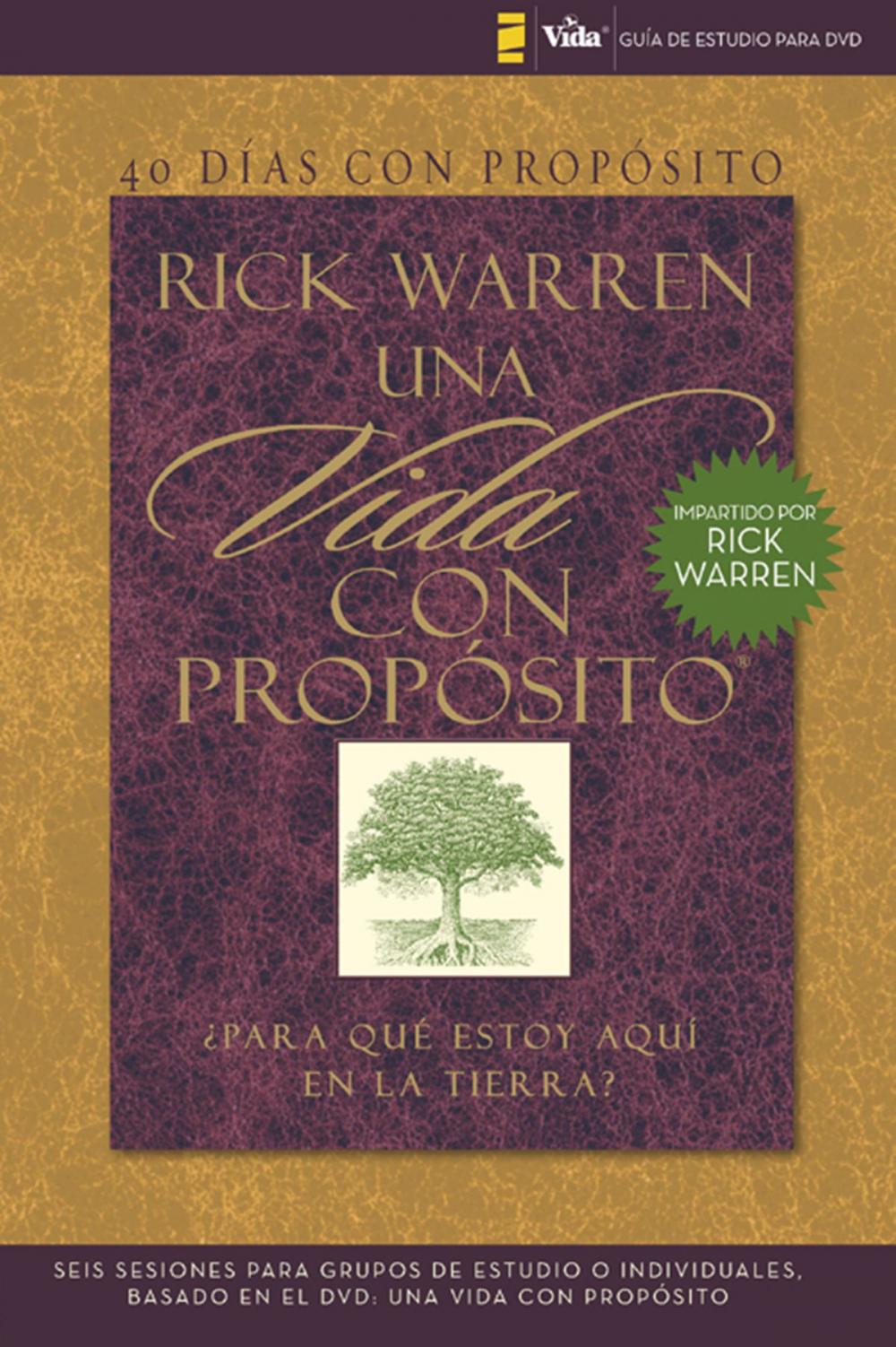 Big bigCover of 40 días con propósito- Guía de estudio del DVD