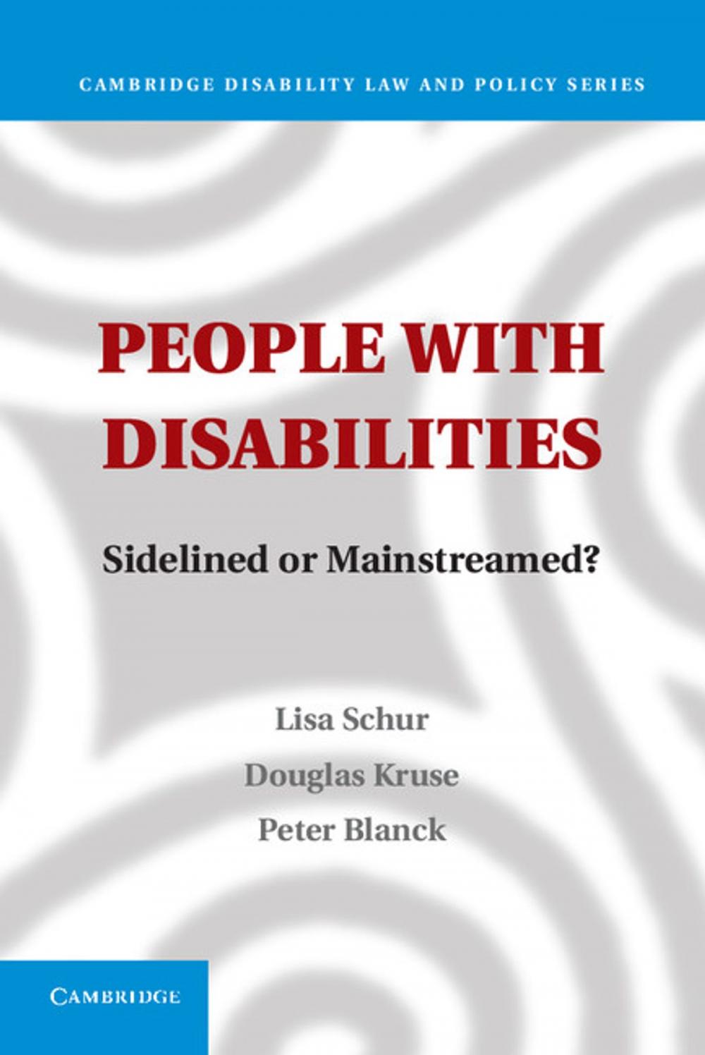 Big bigCover of People with Disabilities