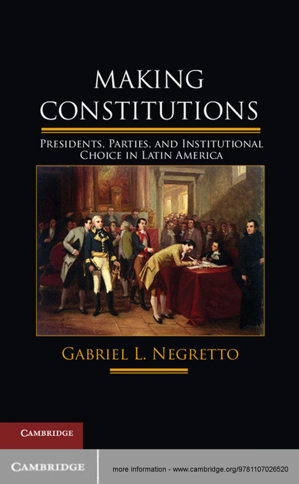 Big bigCover of Making Constitutions