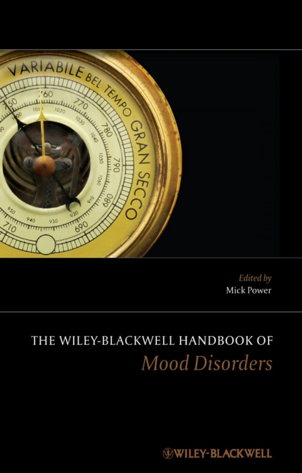 Big bigCover of The Wiley-Blackwell Handbook of Mood Disorders