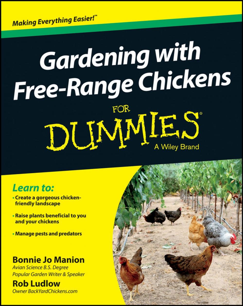 Big bigCover of Gardening with Free-Range Chickens For Dummies