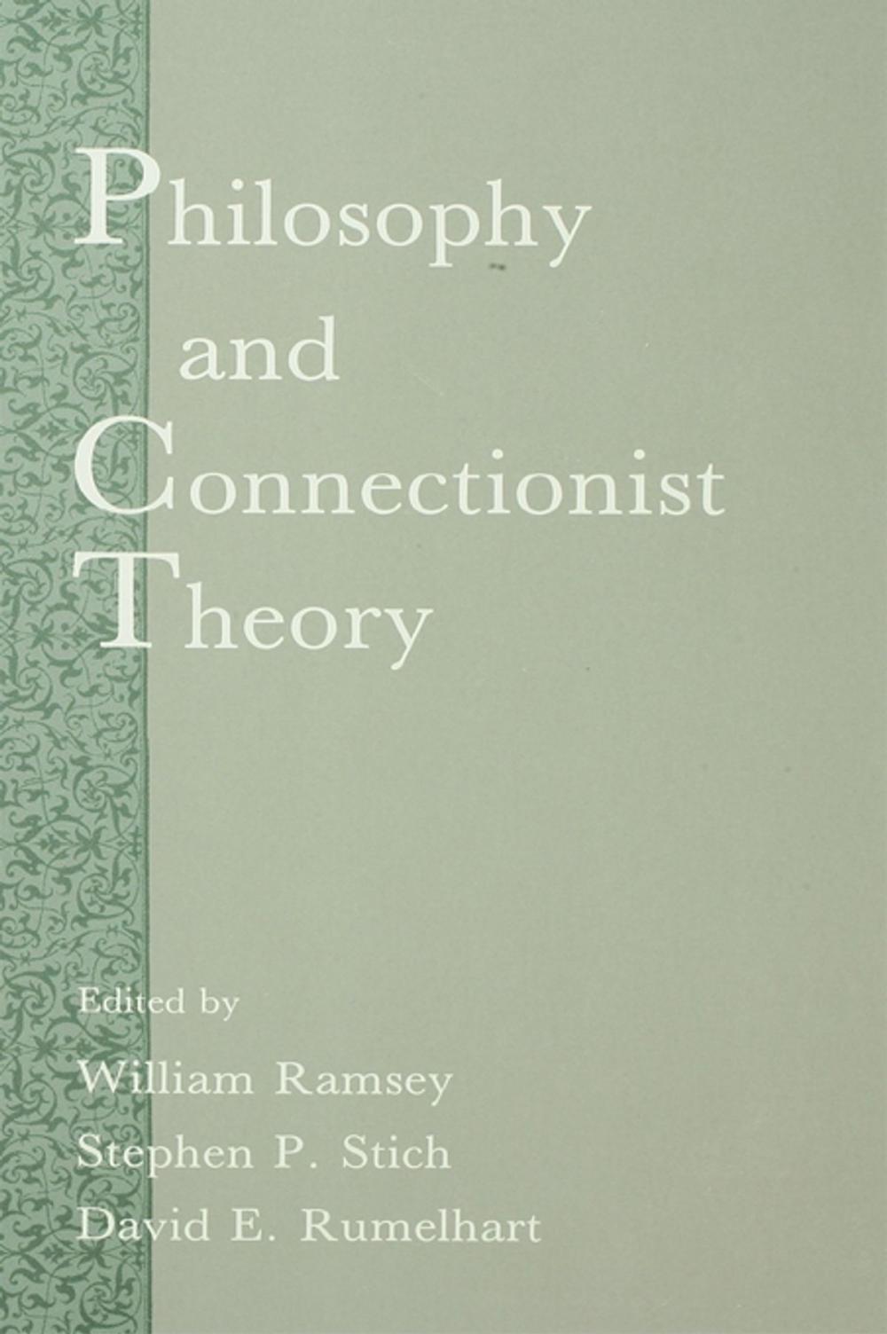 Big bigCover of Philosophy and Connectionist Theory