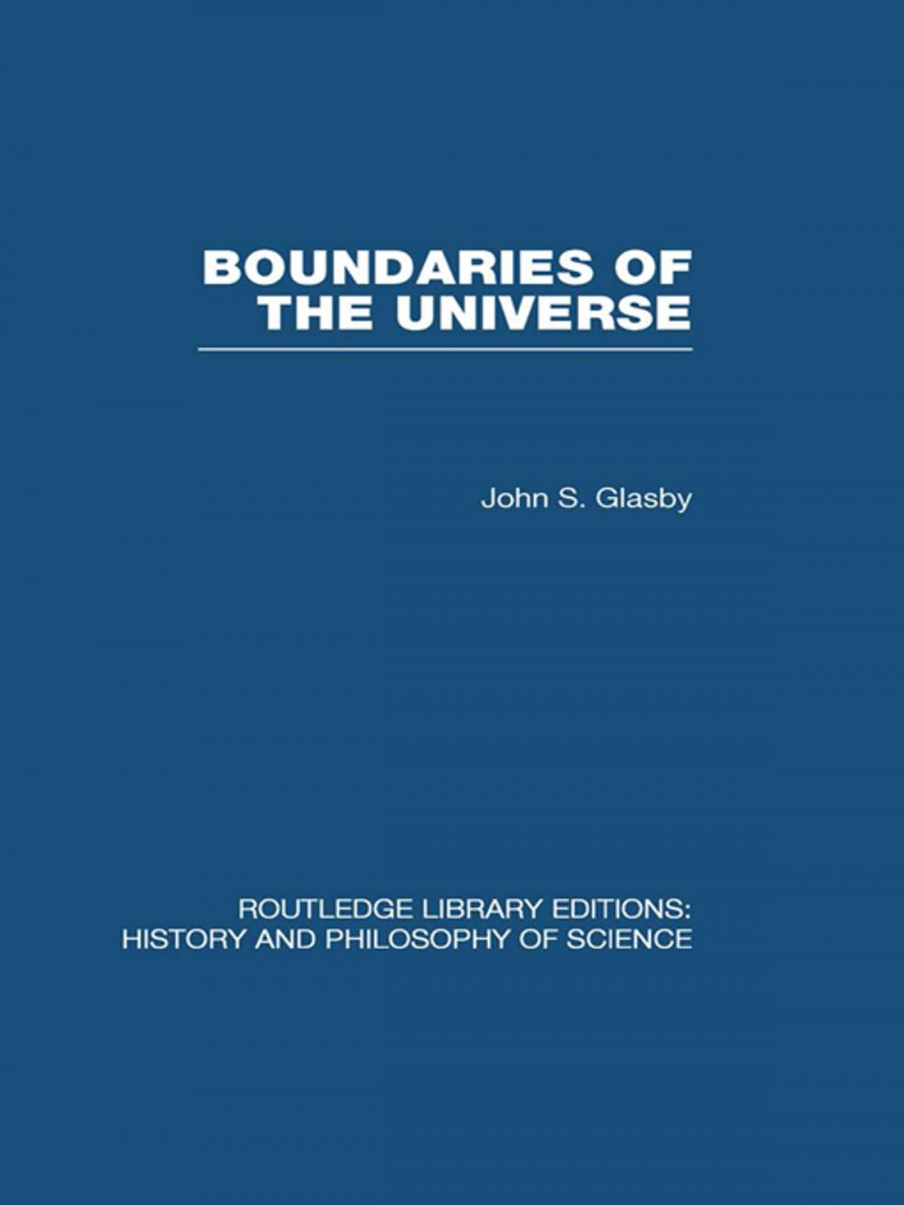 Big bigCover of Boundaries of the Universe