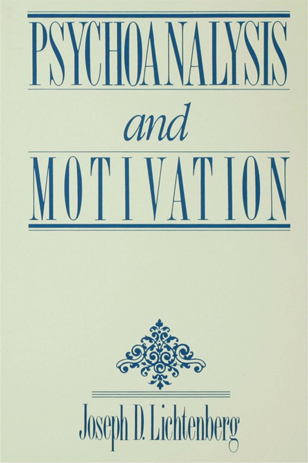 Big bigCover of Psychoanalysis and Motivation