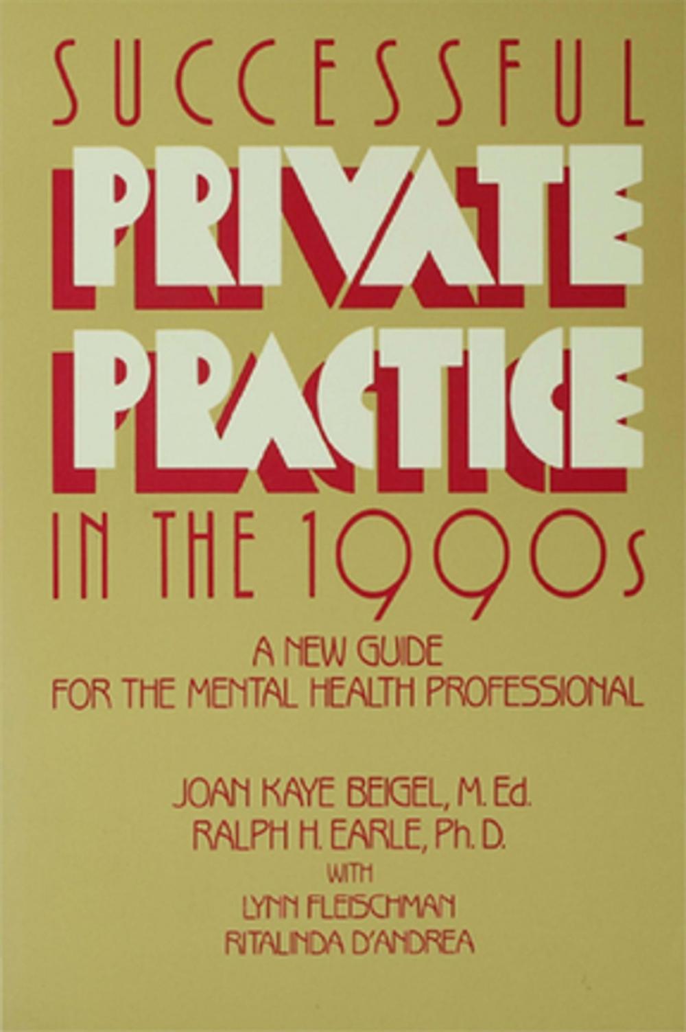 Big bigCover of Successful Private Practice In The 1990s