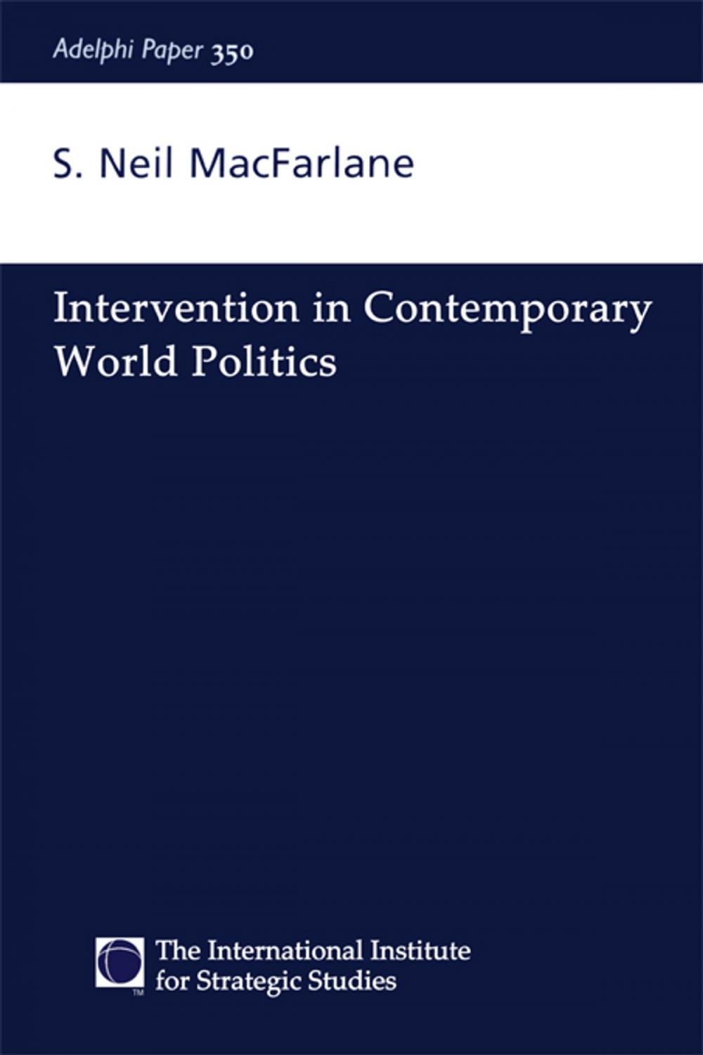 Big bigCover of Intervention in Contemporary World Politics