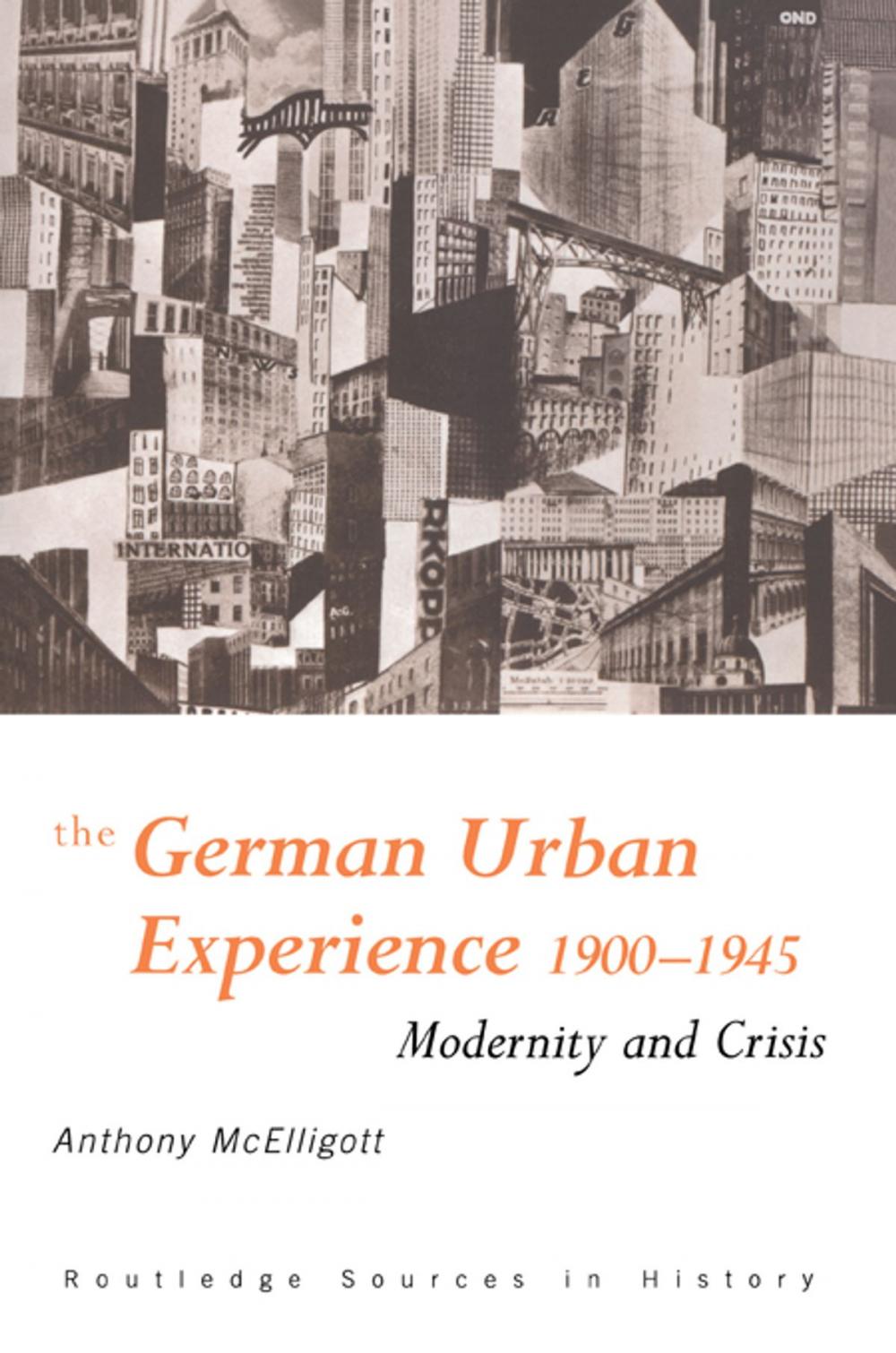 Big bigCover of The German Urban Experience
