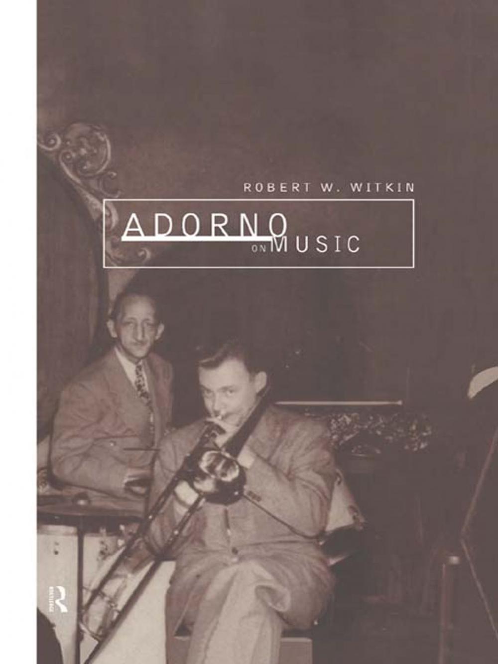 Big bigCover of Adorno on Music