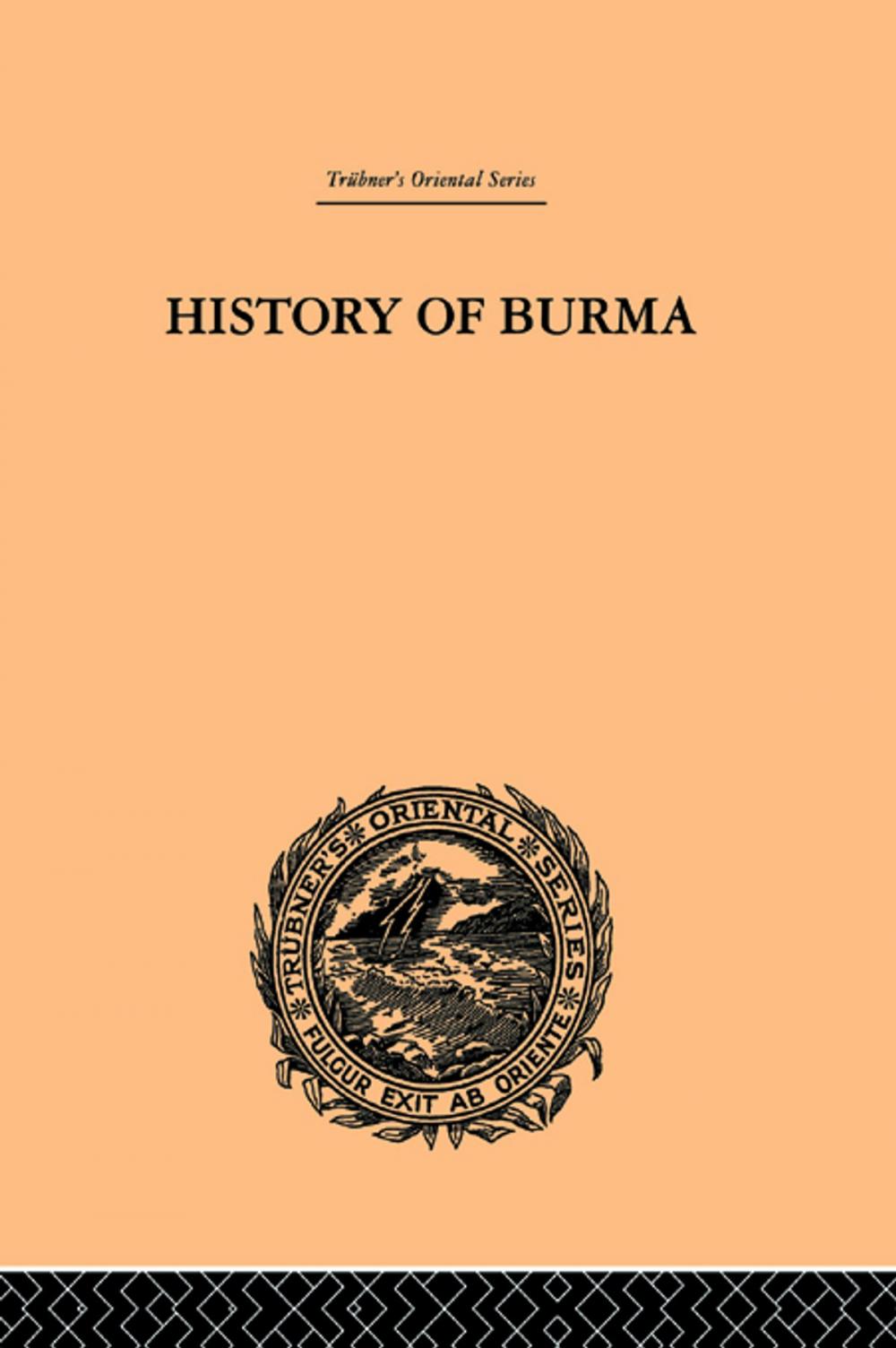 Big bigCover of History of Burma