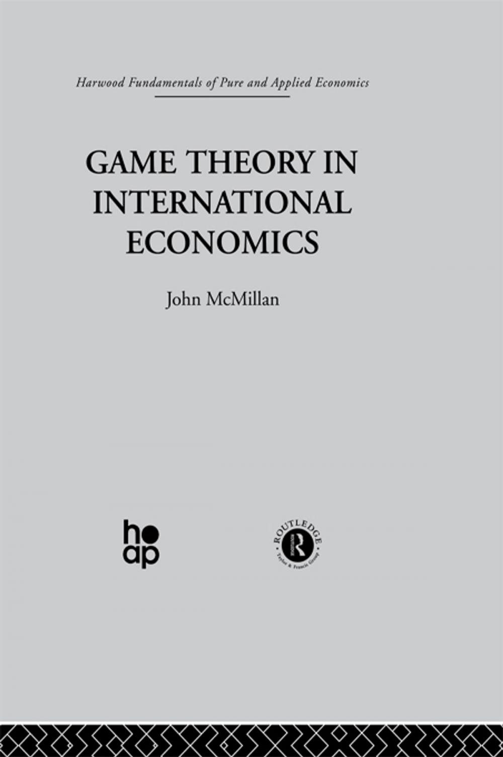 Big bigCover of Game Theory in International Economics