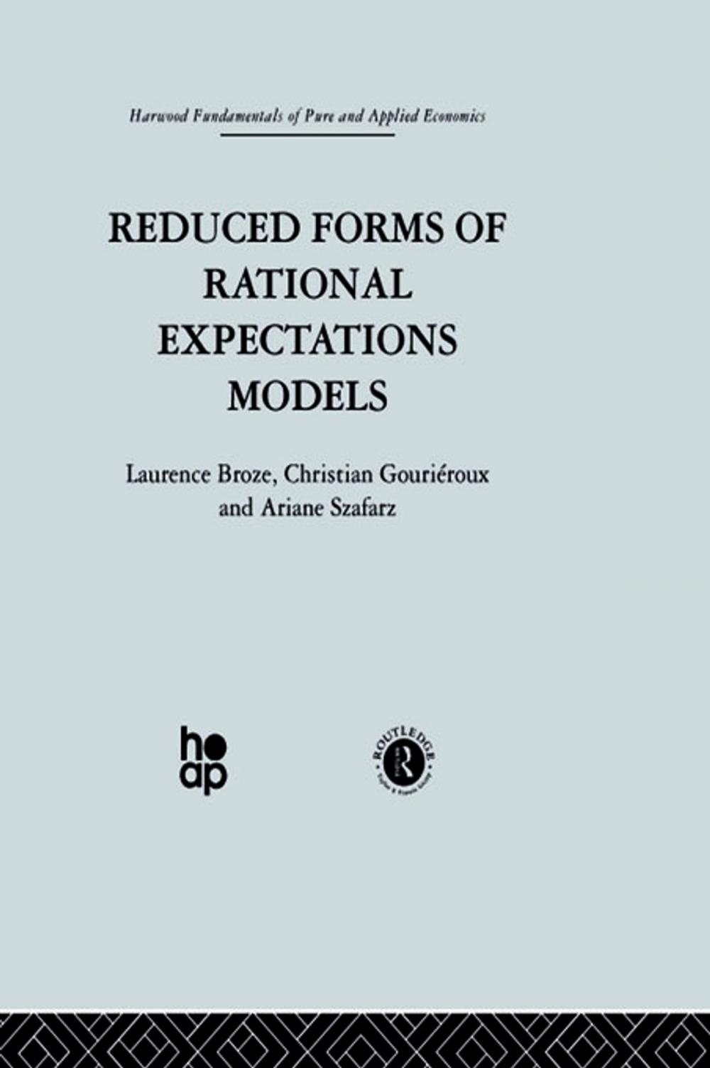 Big bigCover of Reduced Forms of Rational Expectations Models