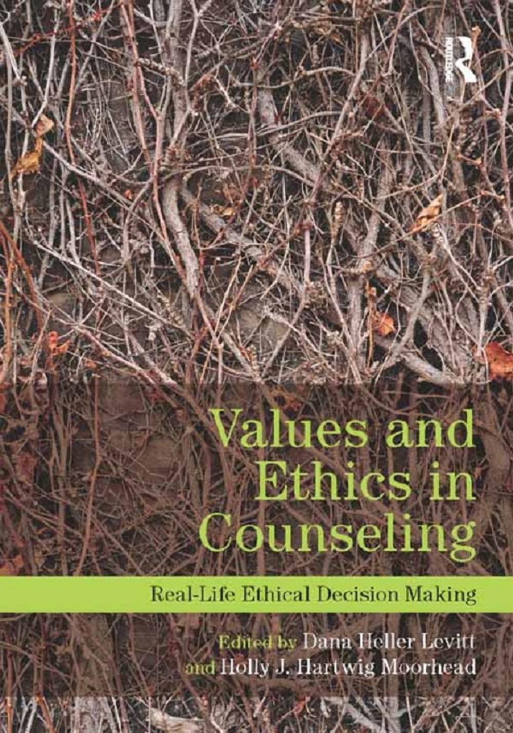 Big bigCover of Values and Ethics in Counseling