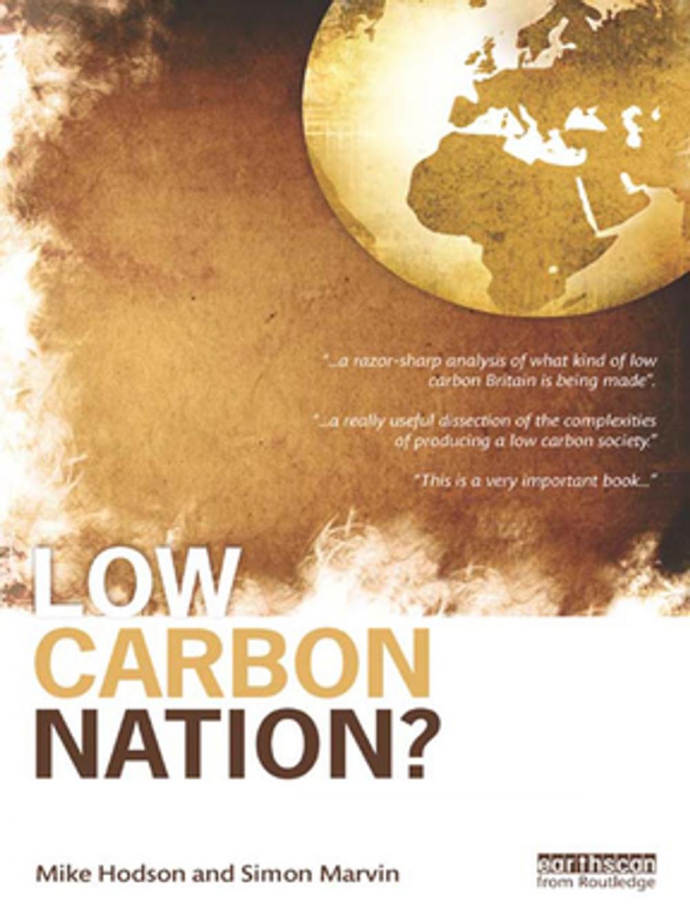 Big bigCover of Low Carbon Nation?