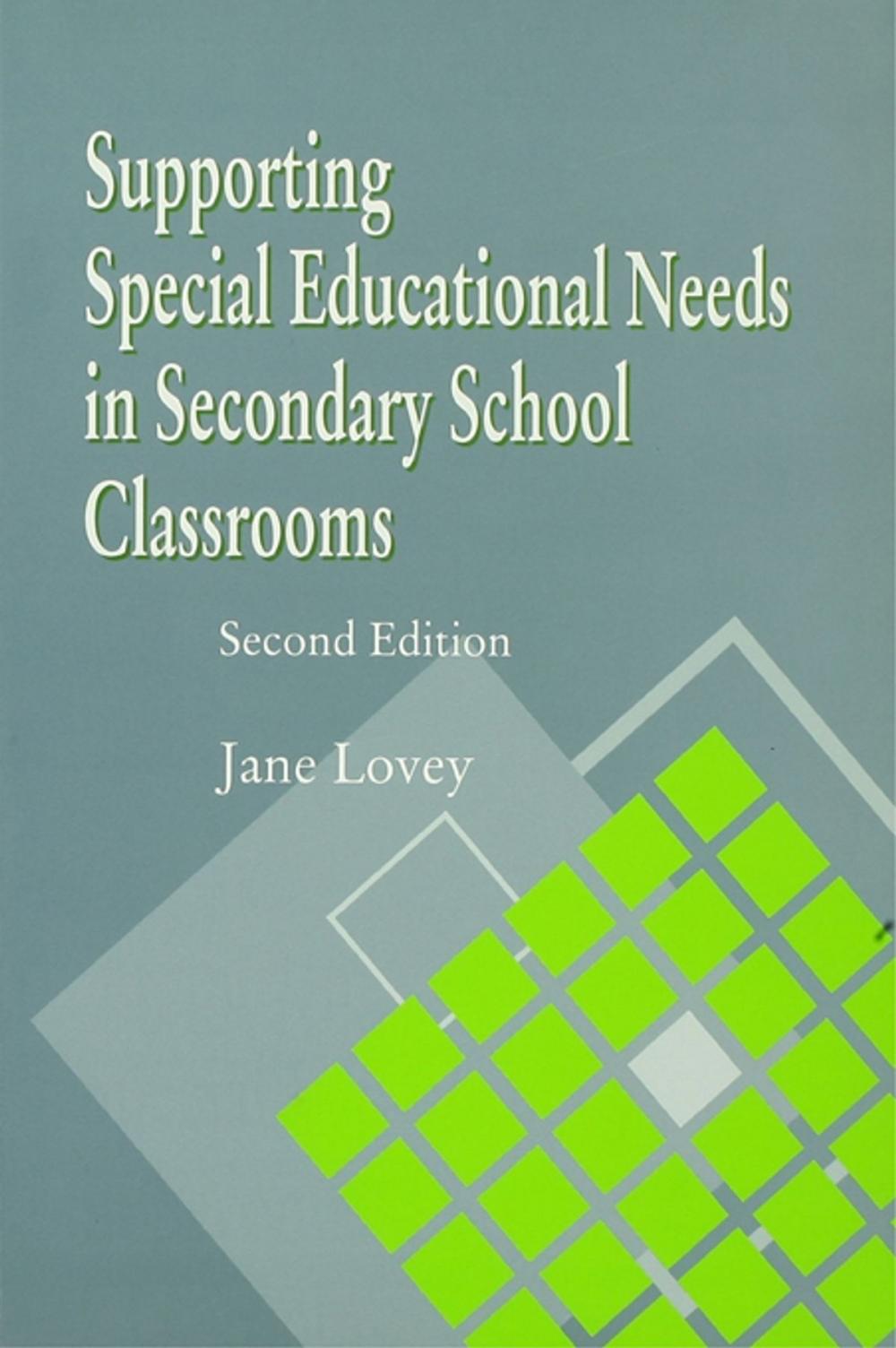 Big bigCover of Supporting Special Educational Needs in Secondary School Classrooms