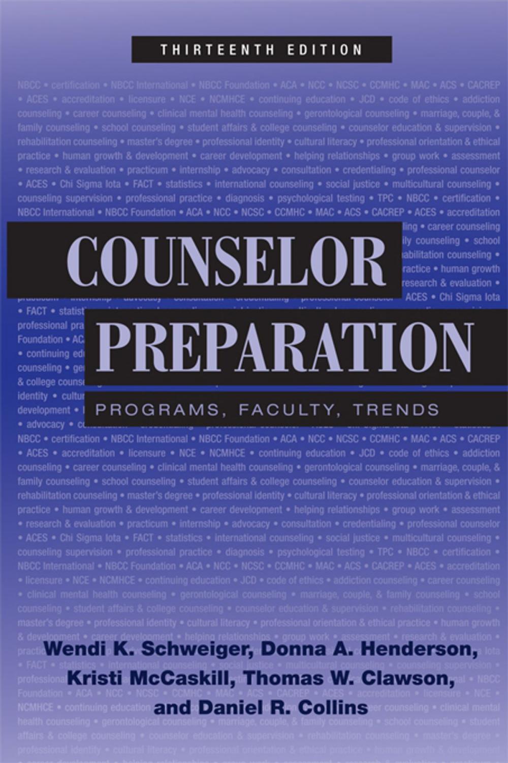 Big bigCover of Counselor Preparation