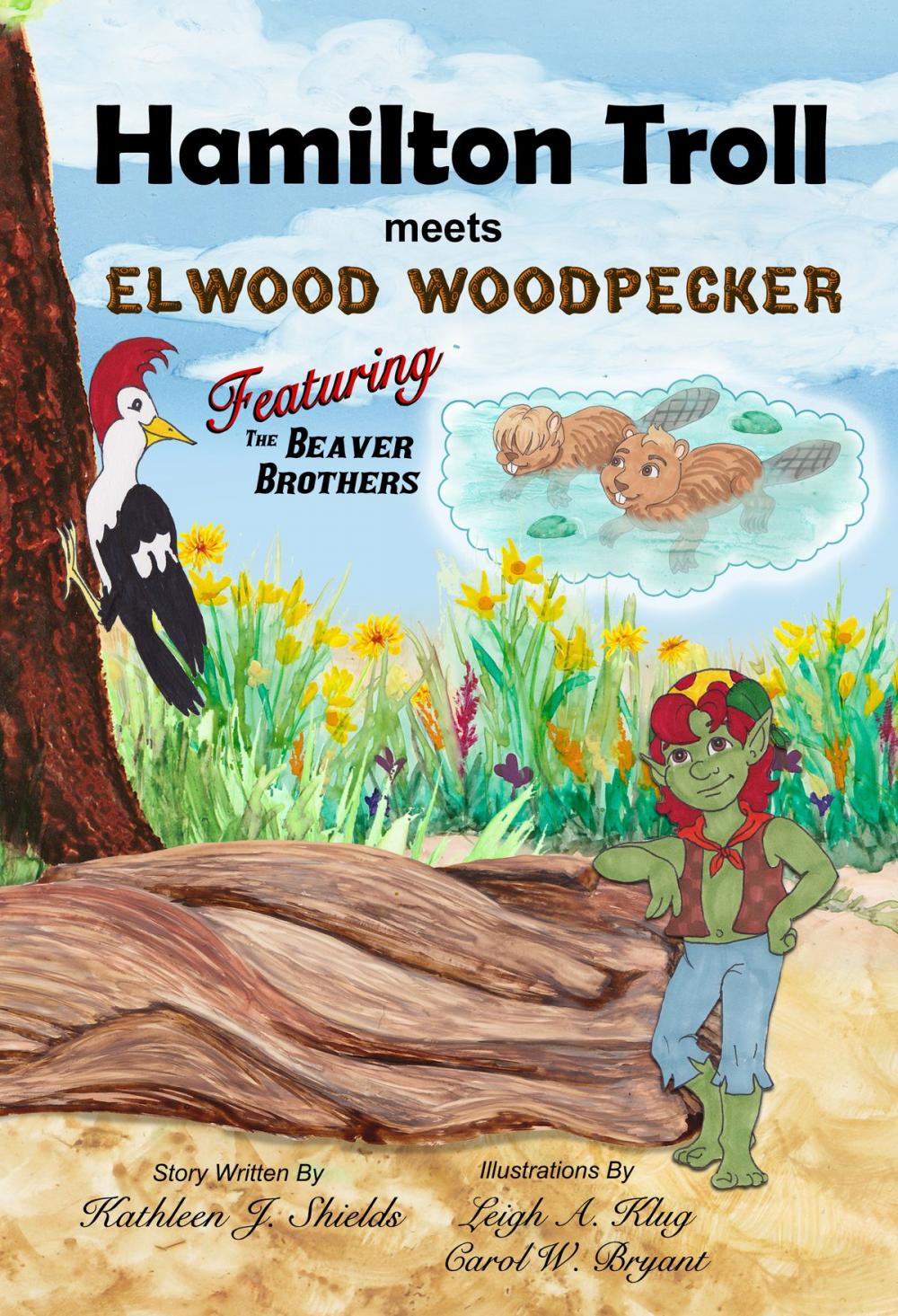 Big bigCover of Hamilton Troll meets Elwood Woodpecker