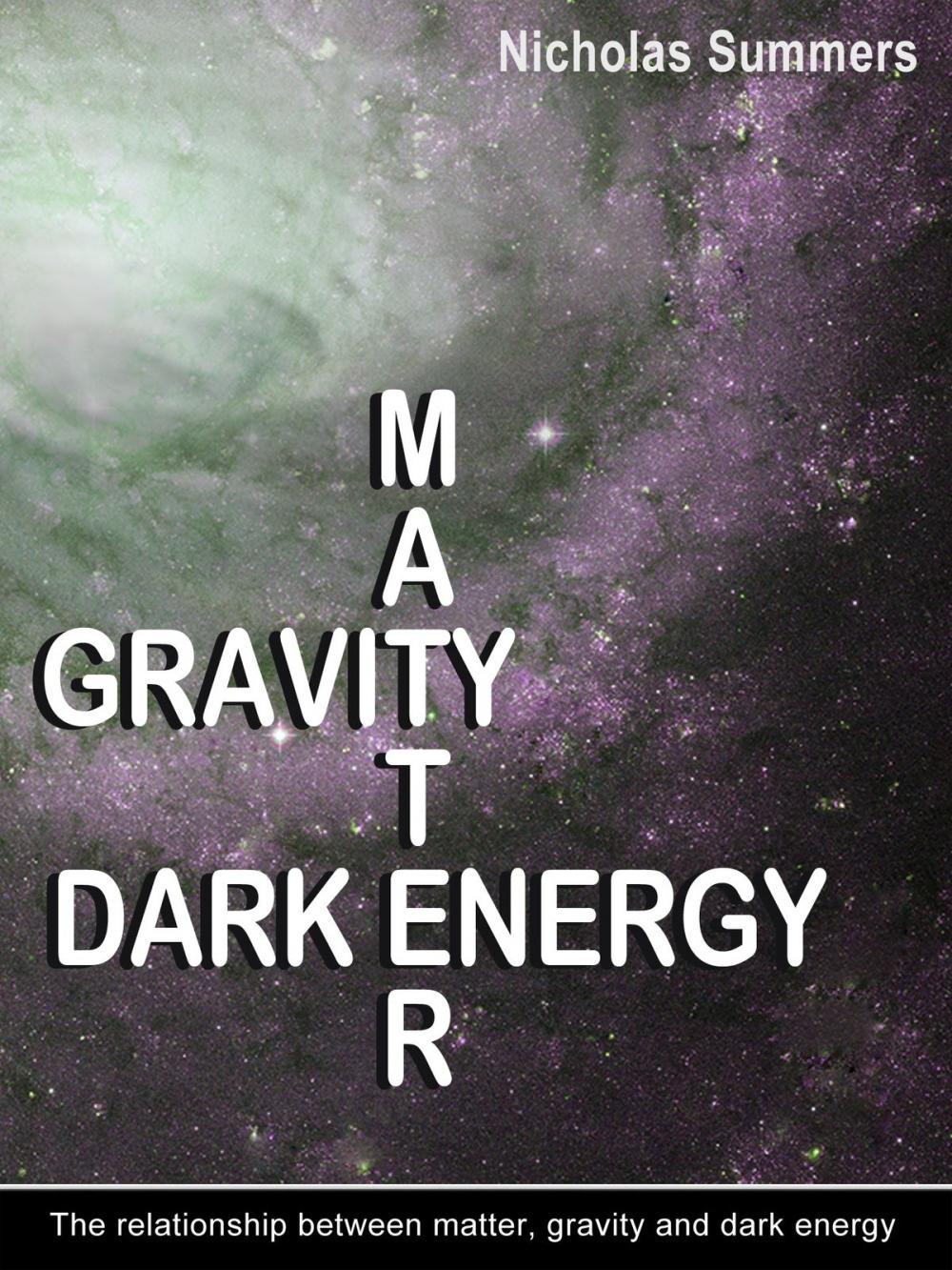 Big bigCover of Matter, Gravity and Dark Energy