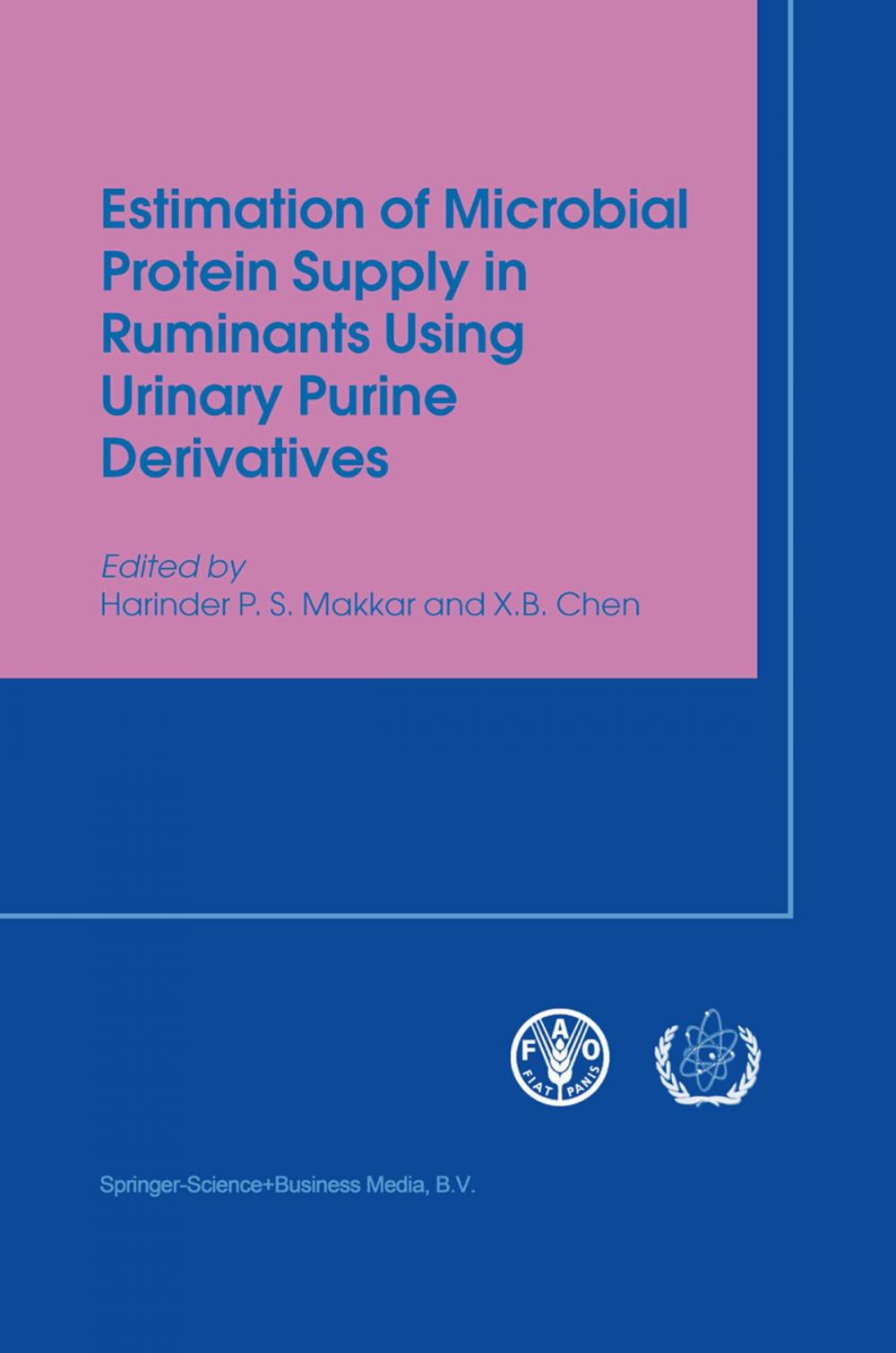 Big bigCover of Estimation of Microbial Protein Supply in Ruminants Using Urinary Purine Derivatives